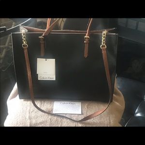 Calvin Klein satchel / tote / shoulder bag